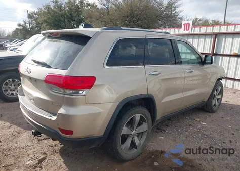 2014 Jeep Grand Cherokee Limited из США, поврежденный, VIN 1C4RJEBG4EC574229